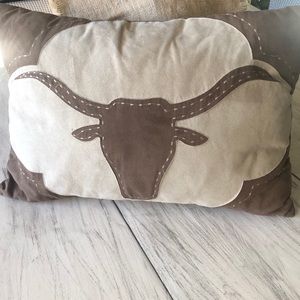 Longhorn pillow